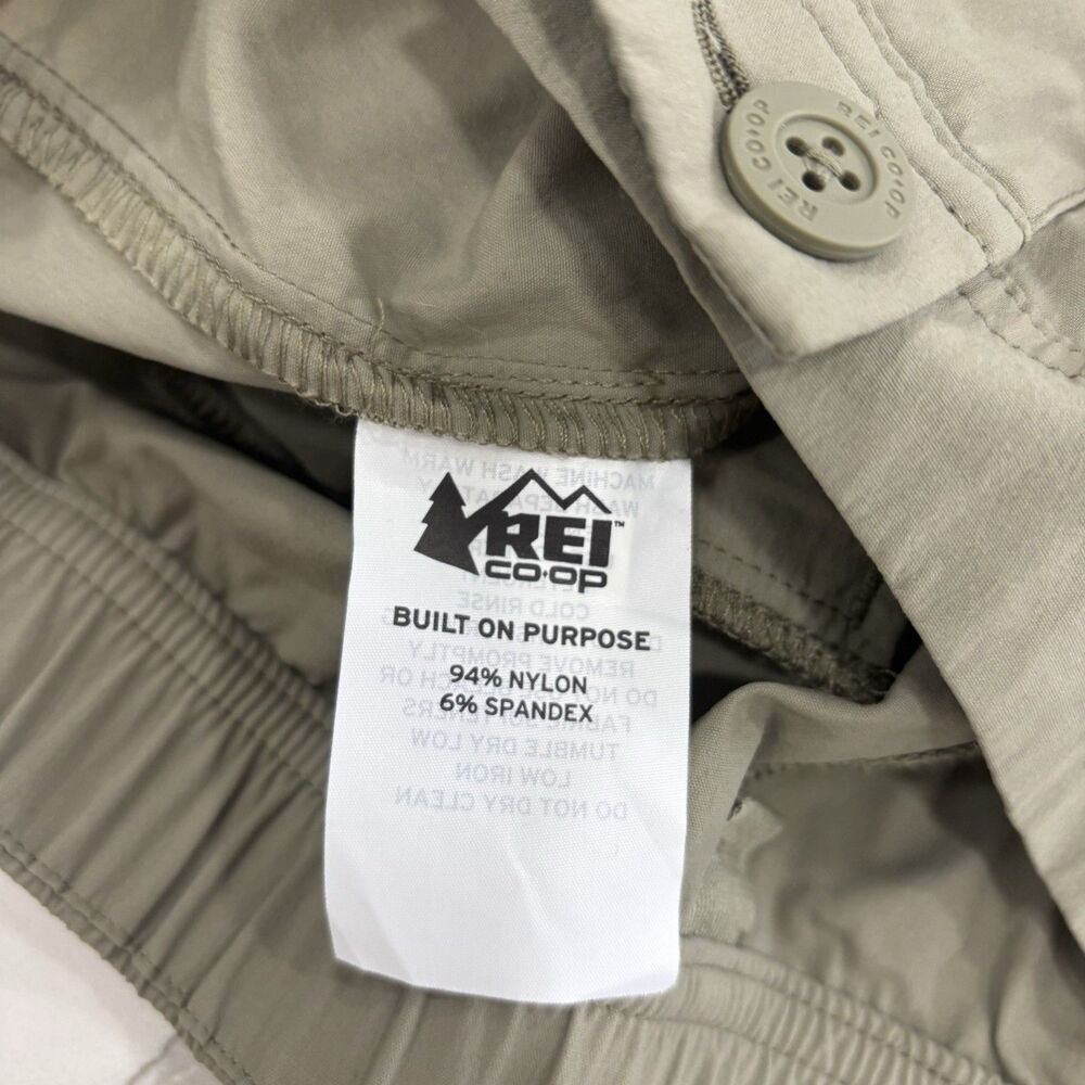 REI Pants Womens Size 10 Savanna Trail Pants Green Outdoors NWT Hiking - Picture 6 of 7